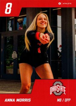2023 ONIT Athlete Ohio State Buckeyes Volleyball #NNO Anna Morris Front